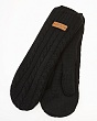 Перчатки, варежки, митенки Noryalli 59901 флис Варежки - черный
