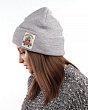 Модель: 9516/3 Колпак женский (56-58), Цвет: св.серый Головные уборы Marhatter 9516/3 Колпак женский (56-58) - 5