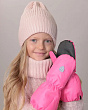 Перчатки, варежки, митенки Поляярик 04-B (2-8 лет) Варежки - яр.розовый