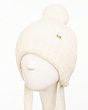 Головные уборы Поляярик 04-96-E Шапка для девочки флис (50-52) - молочный