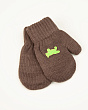 Перчатки, варежки, митенки Теплыши 074-TMm Варежки для мальчика (2-3 года) - коричневый