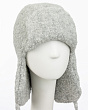 Головные уборы La Planda Юстина 755 Ушанка женская (56-58) - св.серый