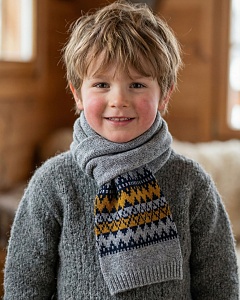 11258 MBS Шарф для мальчика (130 х 16)