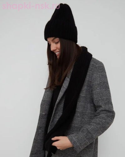 797 KWH Комплект женский (колпак+шарф) (56-58) - Шапки-НСК. Головные уборы оптом и в розницу.