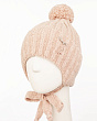 Головные уборы Поляярик 04-94-E Шапка для девочки флис (52-54) - пудра