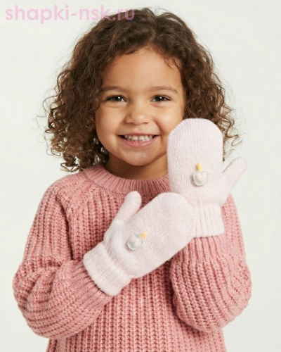 856-TM Варежки (13 (3-4 года)) - Шапки-НСК. Головные уборы оптом и в розницу.