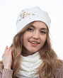 Головные уборы Verenitsa (Svetlitsa) 875.00/18-80 Шапка женская (54-56) - молочный