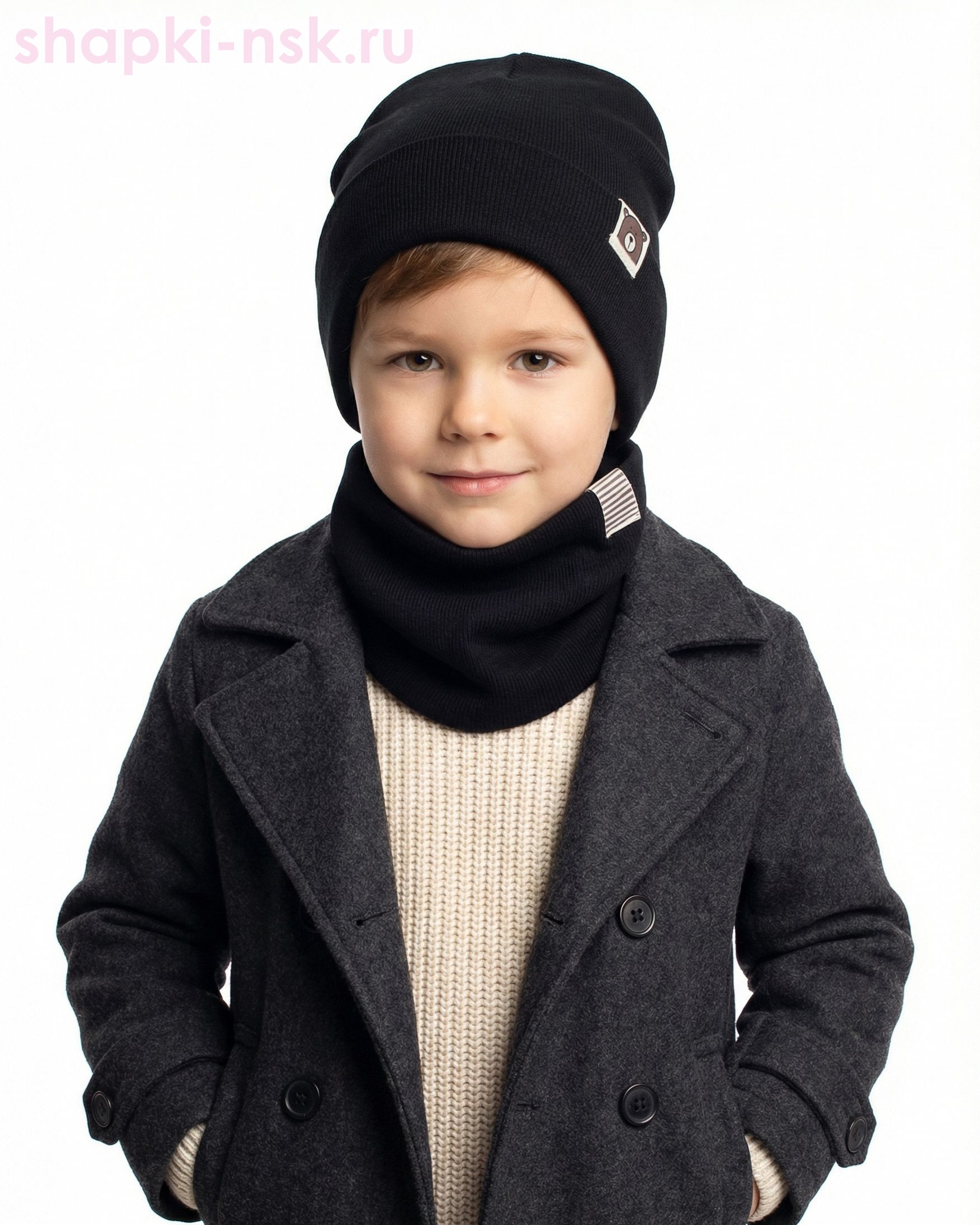 03-29-CT Комплект (шапка+снуд) (50-52)