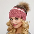 Головные уборы Marhatter 6717/2 MWH Шапка женская флис (56-58) - розовый