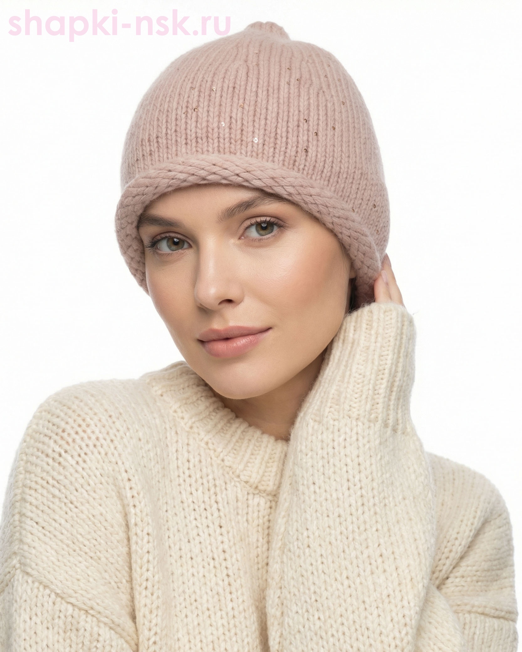 293 PB Шапка женская флис (56-58)