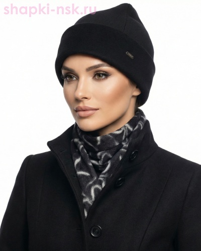 Тюльпан Комплект флис (колпак+бактус) (56-58) - Шапки-НСК. Головные уборы оптом и в розницу.