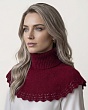 Шарфы, снуды, прочие Paola Belleza 603 PB Манишка женская (42-52) - бордовый