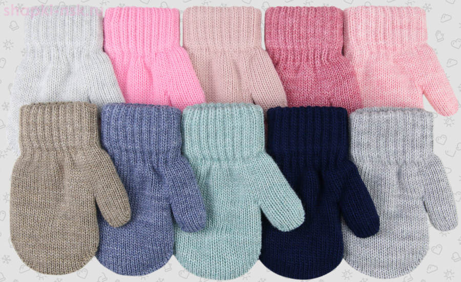 003-TMx Варежки детские (2-3 года)