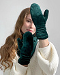 Перчатки, варежки, митенки Verenitsa (Svetlitsa) 60/11-2 флис Варежки - зеленый