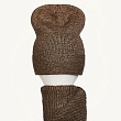 Комплекты Static 992080 (колпак+шарф) Комплект - 023 коричневый-св.бежевый