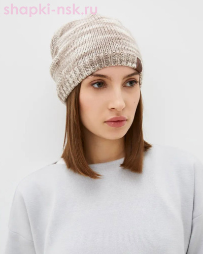 12877/2 MWH Колпак женский флис (56-58) - Шапки-НСК. Головные уборы оптом и в розницу.