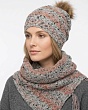 Шарфы, снуды, прочие Snezhna (marhatter) 6832 SWS Шарф-снуд (56 х 52) - 6