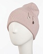 Головные уборы Поляярик 07-20-E (о) Бини для девочки (50-52) - бл.пудра