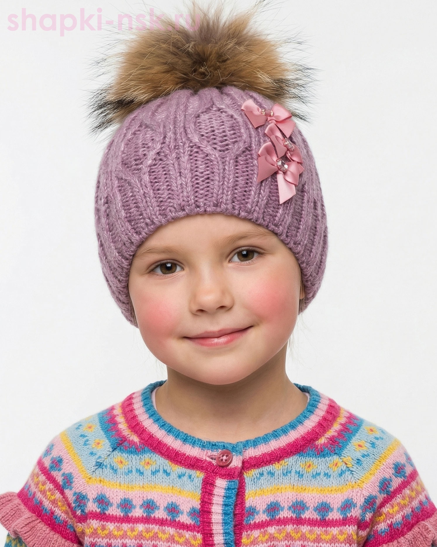 5066/2 MGH Колпак для девочки флис (52-54)