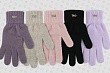 Перчатки, варежки, митенки Теплыши 056-TGg Перчатки для девочки (14-16 лет) - 1