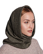 Шарфы, снуды, прочие Verenitsa (Svetlitsa) 185.03/00-72 Капор-снуд (54-58) - елочка хаки