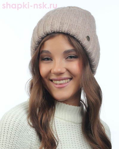 Делина Бини женская флис (56-58) - Шапки-НСК. Головные уборы оптом и в розницу.