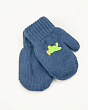 Перчатки, варежки, митенки Теплыши 074-TMm Варежки для мальчика (2-3 года) - джинс
