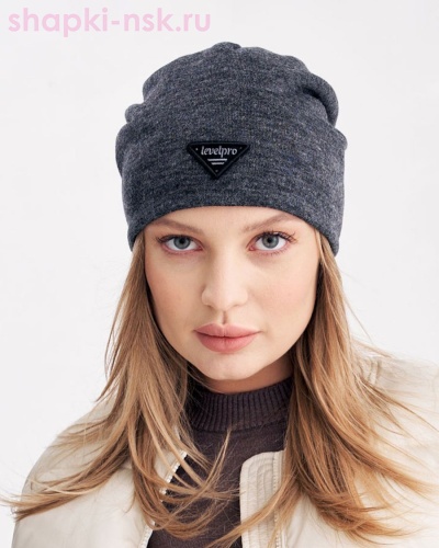 LevelPro шеврон 004 трикотаж К3 Шапка (56-58) - Шапки-НСК. Головные уборы оптом и в розницу.