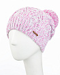 Головные уборы Marhatter 8819/1 MWH Колпак женский флис (56-58) - розово-белое мулине