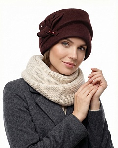 Альбина шерсть Шляпа женская (56-58)