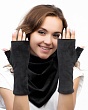 Перчатки, варежки, митенки Verenitsa (Svetlitsa) 103.00/00-6 (р-р 6-8) Митенки - черный