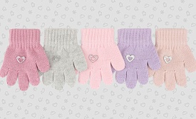 133-TGg Перчатки для девочки (12 (1-2 года))