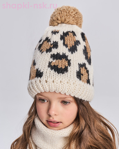 Этьена Колпак для девочки (52-56) - Шапки-НСК. Головные уборы оптом и в розницу.