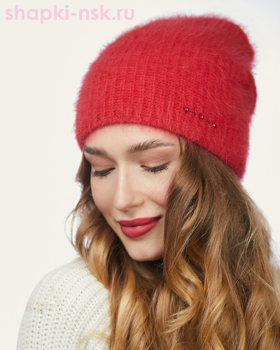 Эвелина 671 Колпак женский (56-58) - Шапки-НСК. Головные уборы оптом и в розницу.