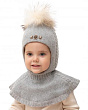 Головные уборы Kotik Магреб Шлем для девочки (2-8 лет) - св.серый