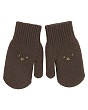 Перчатки, варежки, митенки Mialt Димка (4-6 лет) Варежки - коричневый
