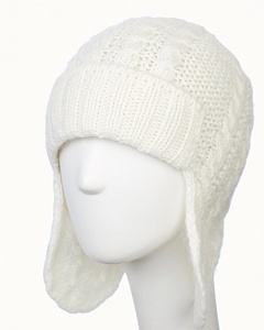 Сильвер Ушанка женская флис (56-58)