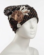 Головные уборы Инга Шляпный дом Колпак Розы флис Бини женская флис (56-58) - принт 10