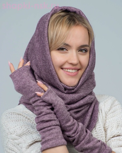 180.00/00-75 Капор женский флис (54-56) - Шапки-НСК. Головные уборы оптом и в розницу.