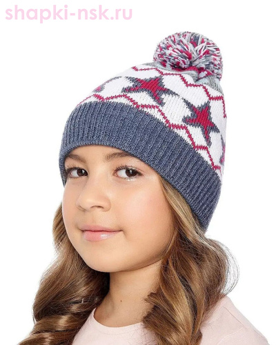 9389 MGH Колпак для девочки (50-52) - Шапки-НСК. Головные уборы оптом и в розницу.