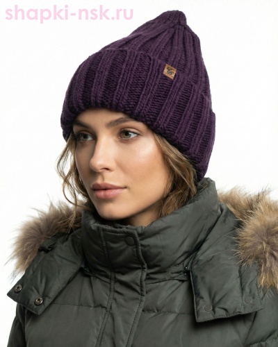 475 PB Бини женская флис (56-58) - Шапки-НСК. Головные уборы оптом и в розницу.