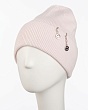 Головные уборы Поляярик 07-20-E (о) Бини для девочки (50-52) - бл.розовый