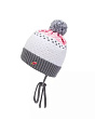 Головные уборы Marhatter 9416/5 MGH Шапка для девочки (50-52) - серо-розовый
