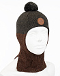 Головные уборы Marhatter 13277/2 MBT Шлем для мальчика флис (50-52) - коричневый-т.хаки