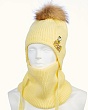 Комплекты Поляярик 02-9-S (E) (шапка+снуд) Комплект - желтый