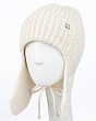 Головные уборы Marhatter 13227/2 MGU Ушанка для девочки флис (50-52) - молочный