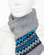 Шарфы, снуды, прочие Marhatter 11258 MBS Шарф для мальчика (130 х 16) - серо-голубой