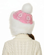Головные уборы Colibri 249-З Боярка Ушанка для девочки (50) - розовый