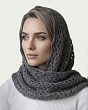 Шарфы, снуды, прочие Paola Belleza 600 PB Косынка женская (120 х 60) - серый
