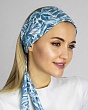 Головные уборы Verenitsa (Svetlitsa) 260.50/00-102 Повязка женская (54-58) - папоротник голубой